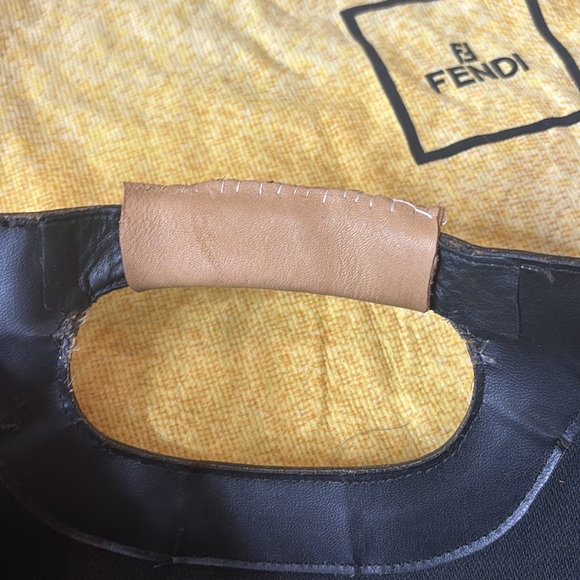 Vintage fendi zucca fold over shopper tote bag - Picture 7 of 16